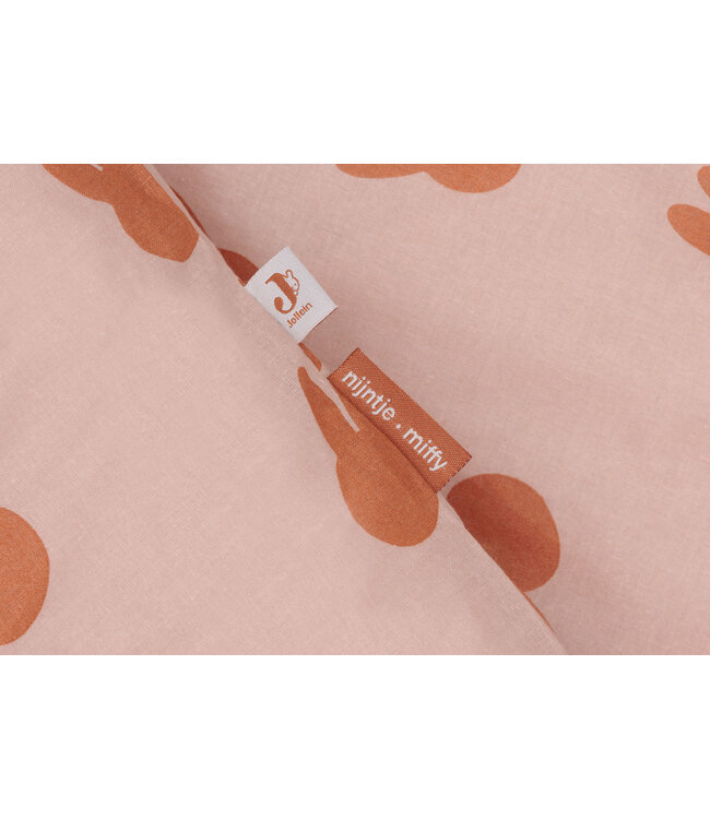 Jollein Jollein - Dekbedovertrek met sloop 100x140cm Miffy Shadow Wild Rose
