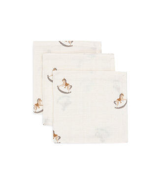 Jollein Jollein - Hydrofiel Monddoekje 31x31cm Nostalgic Ride (3pack)