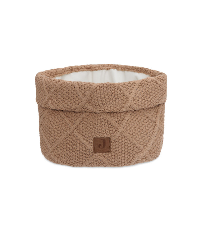 Jollein Jollein - Commodemandje Check Knit Biscuit