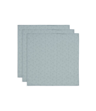 Jollein Jollein - Hydrofiele Doek Small 70x70cm Miffy Silhouettes SeaGreen(3p)