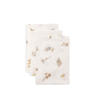 Jollein Jollein - Hydrofiel Washandje 15x20cm Riverside (3pack)