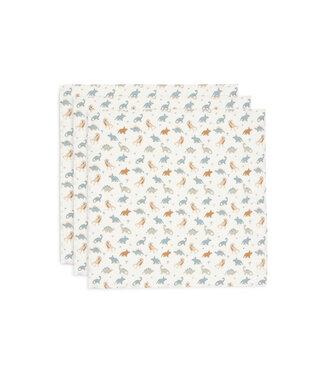 Jollein Jollein - Hydrofiele Doek Small 70x70cm Roarsome (3pack)