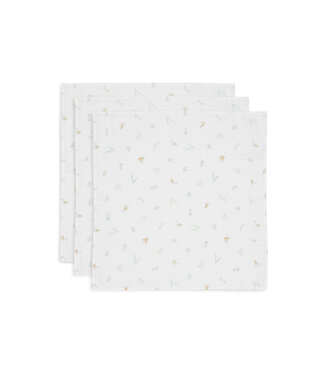 Jollein Jollein - Hydrofiele Doek Small 70x70cm Lovely Birds (3pack)