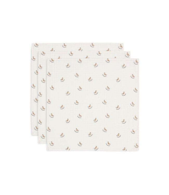 Jollein Jollein - Hydrofiele Doek Small 70x70cm Nostalgic Ride (3pack)