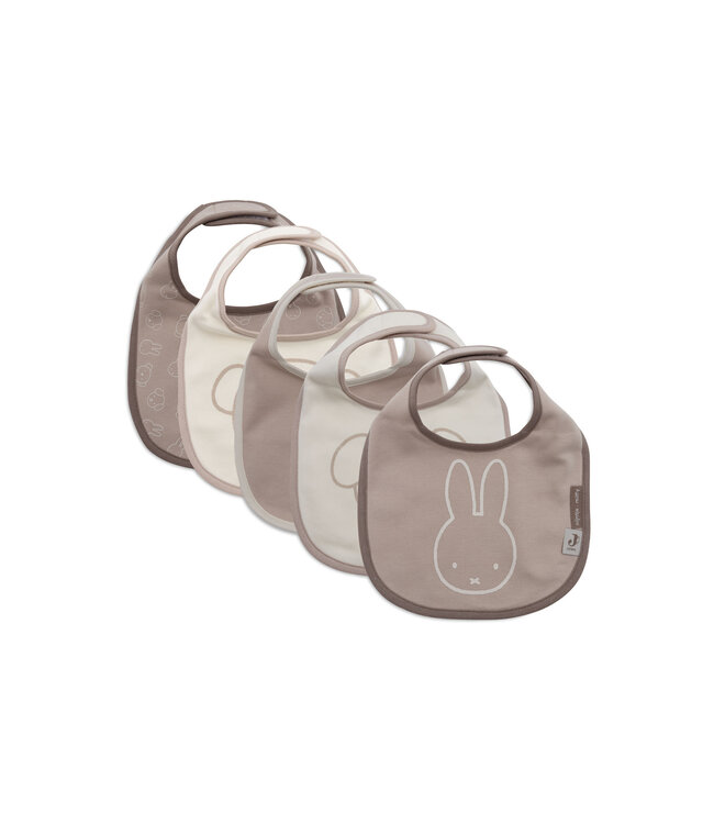 Jollein Jollein - Slab Jersey Waterproof Miffy and Friends (5pack)