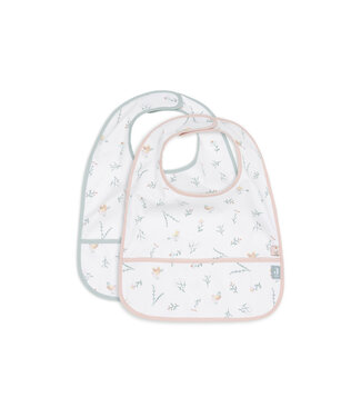 Jollein Jollein - Slab Waterproof Lovely Birds (2pack)