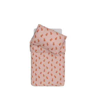 Jollein Jollein - Dekbedovertrek met sloop 100x140cm Miffy Shadow Wild Rose