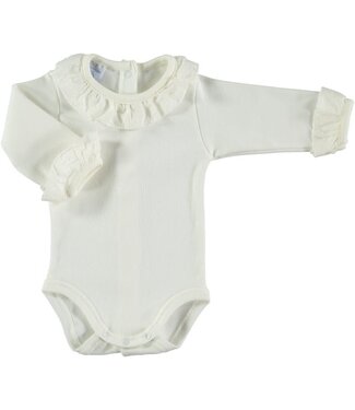 Babidu Babidu - Body Cuello Batista Beige
