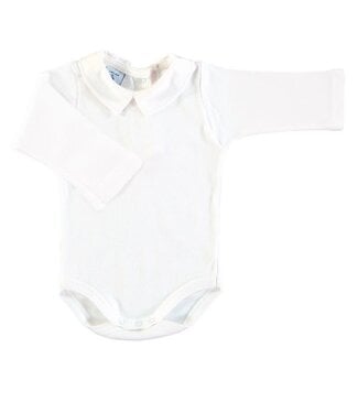 Babidu Babidu - Body Cuello Polo Ml Wit
