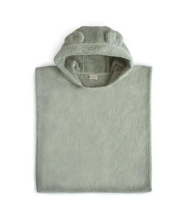 Mushie Mushie - Poncho Towel Bear - Moss