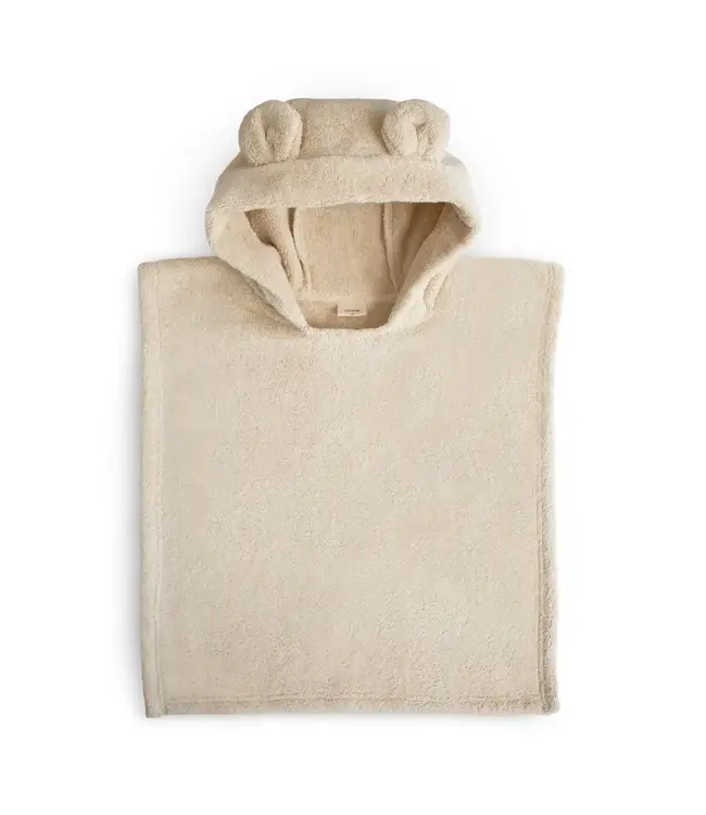Mushie Mushie - Poncho Towel Bear - Fog