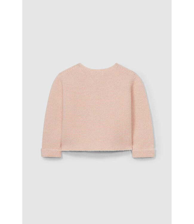 Laranjinha Laranjihna - Gilet Tricot - Roze