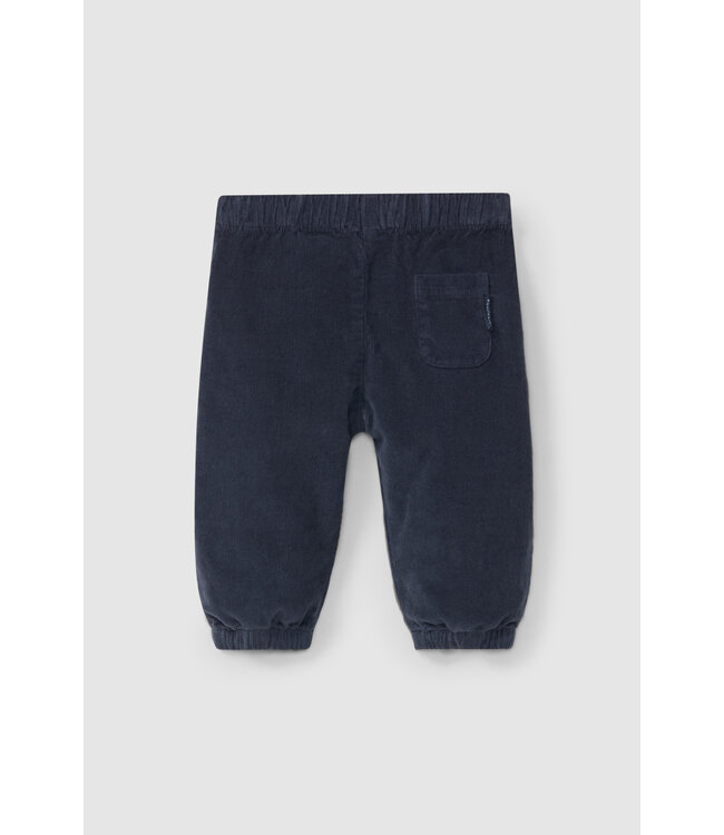 Laranjinha Laranjihna - Broek velours Indigo