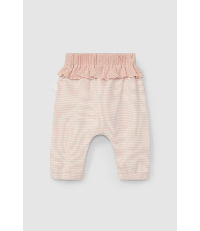 Laranjinha Laranjihna - Broek ruitjes - oud roze