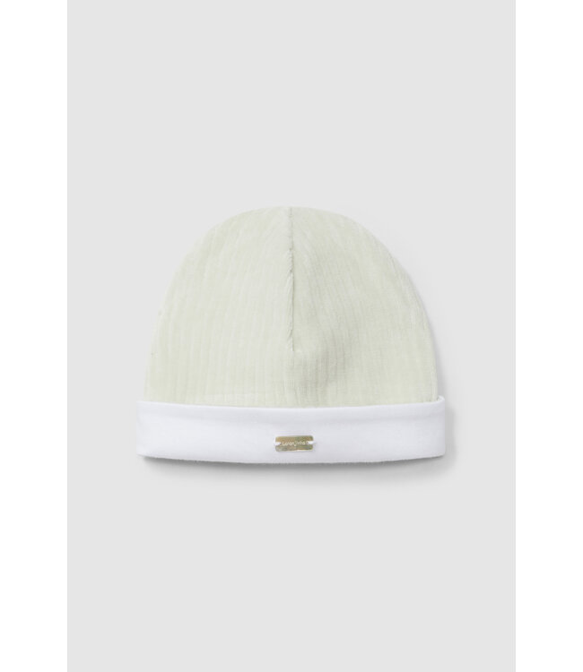 Laranjinha Laranjihna - Baby muts velours - Groen