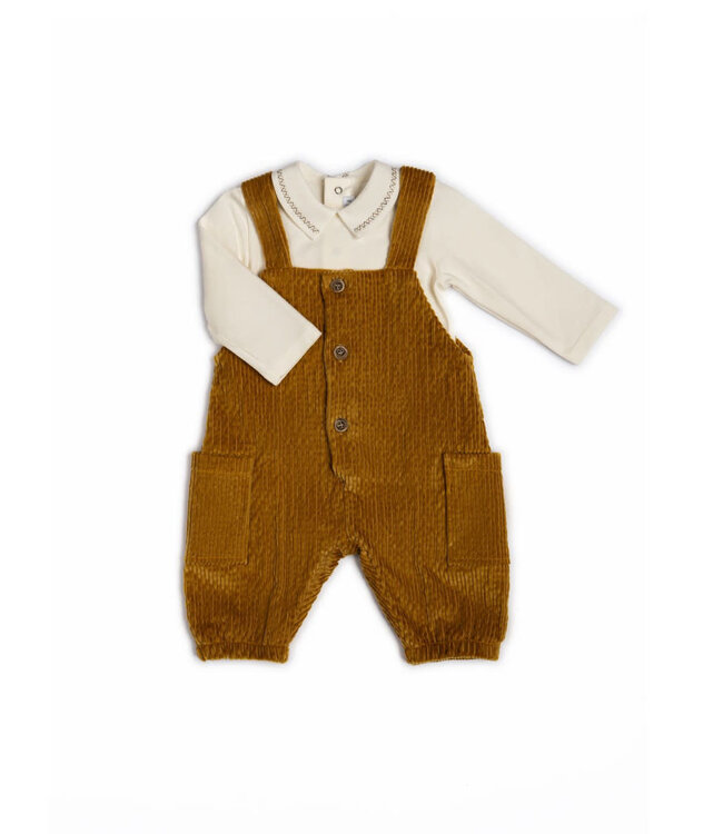 Barcellino - Body met kraag - Offwhite