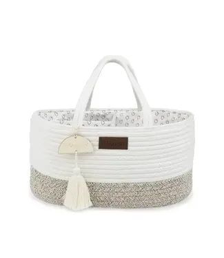 Yunioo Yunioo -  Diaper Caddy - White / Beige