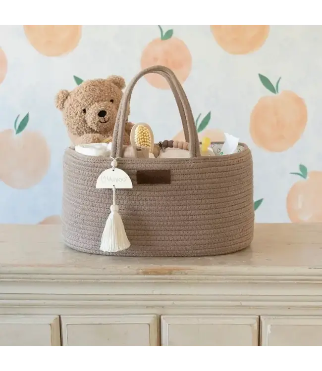 Yunioo Yunioo -  Diaper Caddy - Brown