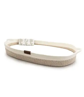 Yunioo Yunioo -  Changing Basket - White / Beige