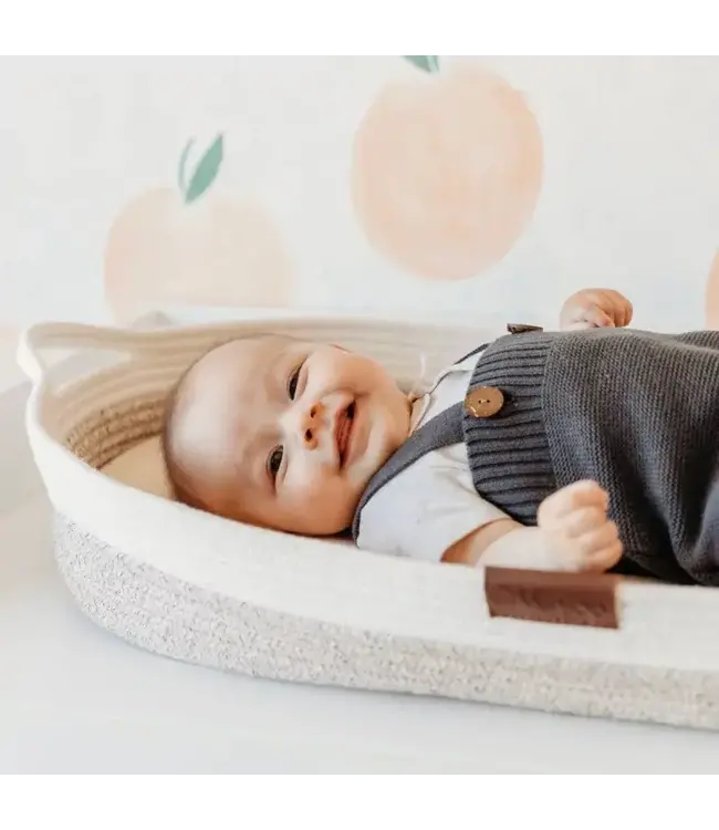 Yunioo Yunioo -  Changing Basket - White / Beige