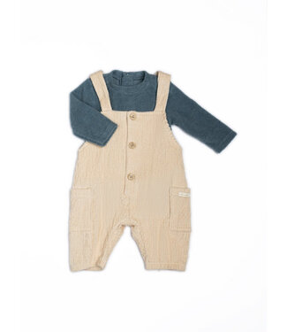 Barcellino - Salopette Corduroy - Latte