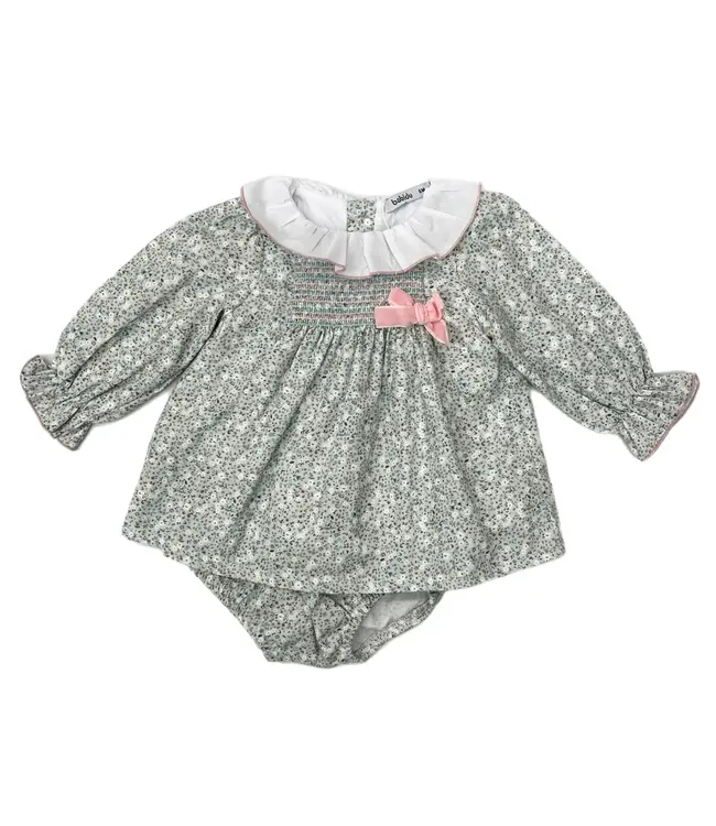 Babidu Babidu - Romper met kraag - groen