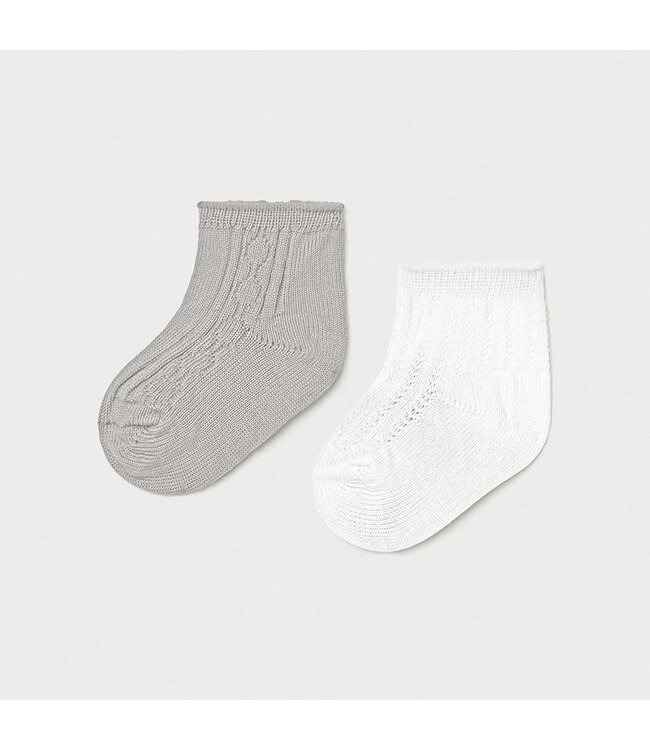 Mayoral Mayoral - Kousen - Wit/Grijs