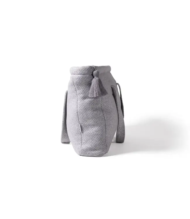 Living Nature Living Nature - Living Nature weekendtas Chantal in losange grijs met bijhorende flosh groot - zonder borduring