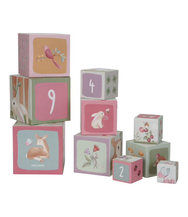 Little Dutch Toys Little Dutch Toys - Stapelblokken - Fairy Garden FSC