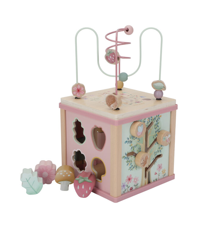 Little Dutch Toys Little Dutch Toys - Houten Activiteitenkubus - Fairy Garden FSC