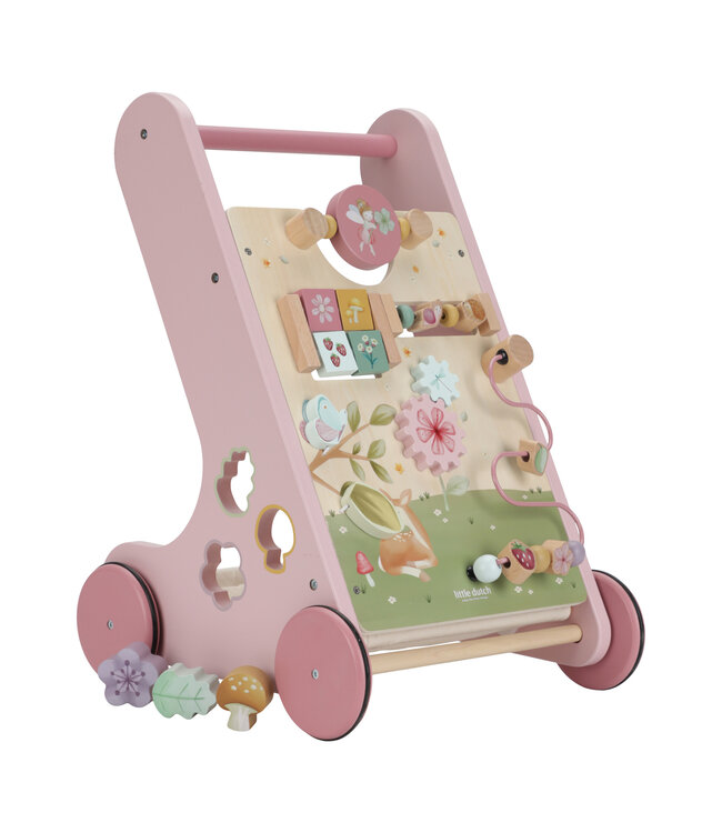 Little Dutch Toys Little Dutch Toys - Activiteiten loopwagen - Fairy Garden FSC