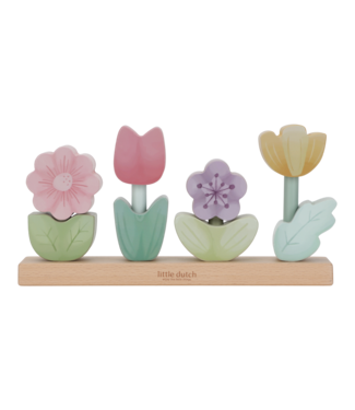 Little Dutch Toys Little Dutch Toys - Stapelaar Bloemen - Fairy Garden FSC