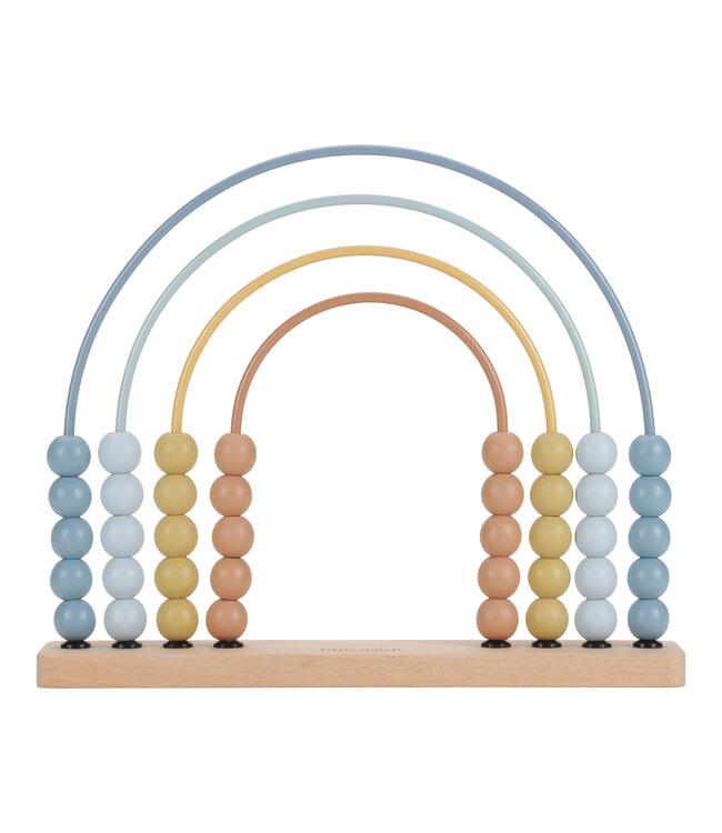 Little Dutch Toys Little Dutch Toys - Regenboog telraam - Forest Friends FSC