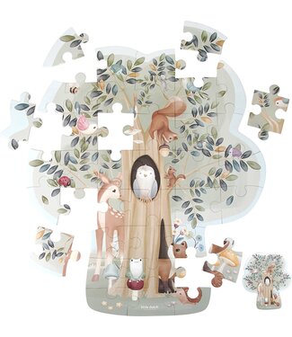 Little Dutch Toys Little Dutch Toys - Vloerpuzzel - Forest Friends FSC