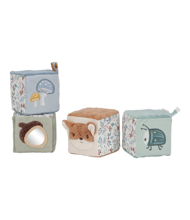 Little Dutch Toys Little Dutch Toys - Zachte blokkenset - Forest Friends