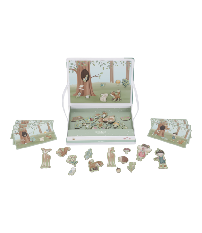 Little Dutch Toys Little Dutch Toys - Magnetisch speelbord - Forest Friends FSC