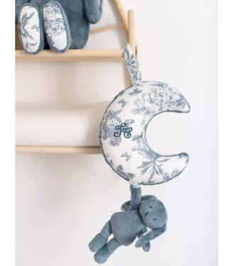 Tartine et Chocolat Tartine et Chocolat - Augustin, le lapin Musical - Bleu grisé