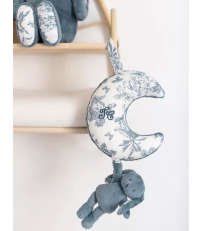 Tartine et Chocolat Tartine et Chocolat - Augustin, le lapin Musical - Bleu grisé