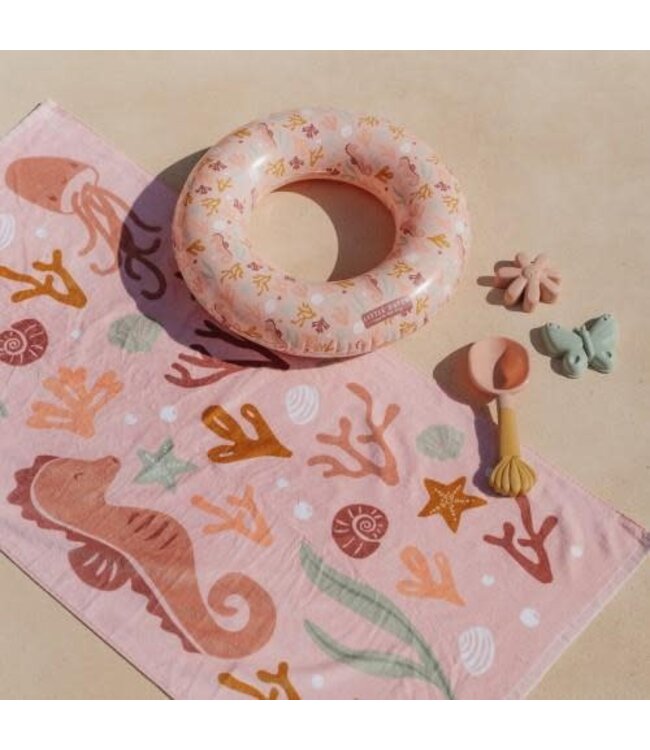 Little Dutch Little Dutch - Badlaken Ocean Dreams Pink