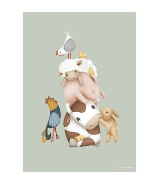 Little Dutch Little Dutch - Poster A3 - Little Farm