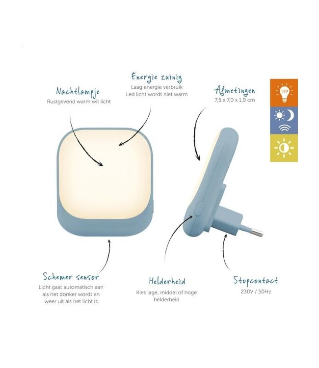 Zazu ZAZU - Socket Light - Blue