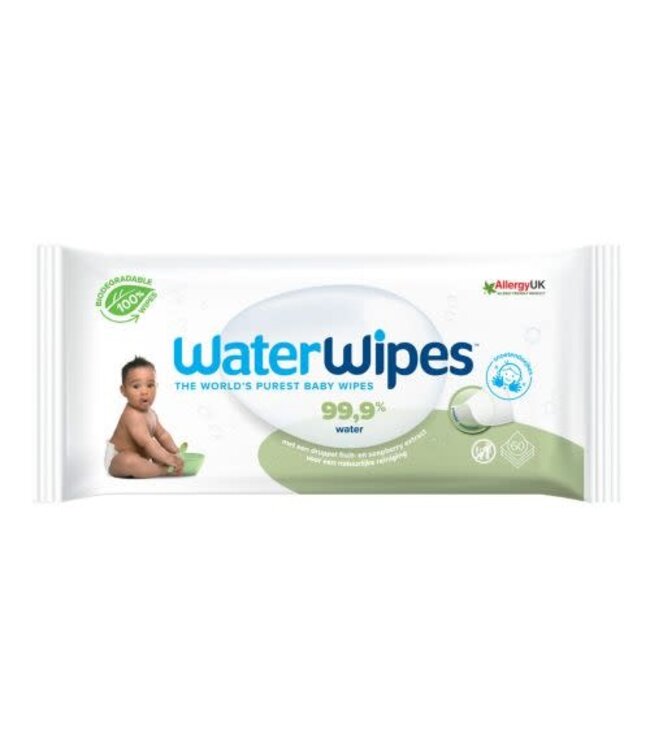 Waterwipes WaterWipes - Snoetendoek 60 pack
