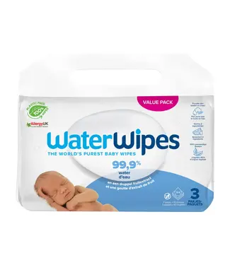 Waterwipes WaterWipes - Billendoekjes 144st (3x 48 st)