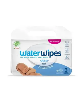 Waterwipes WaterWipes - Billendoekjes 180st (3 x 60 st)