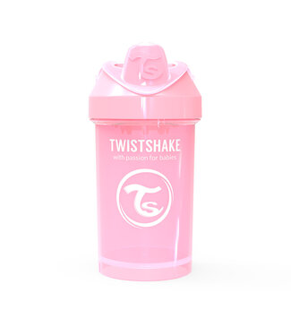Twistshake Twistshake - Crawler Cup 300ml Pastel Pink