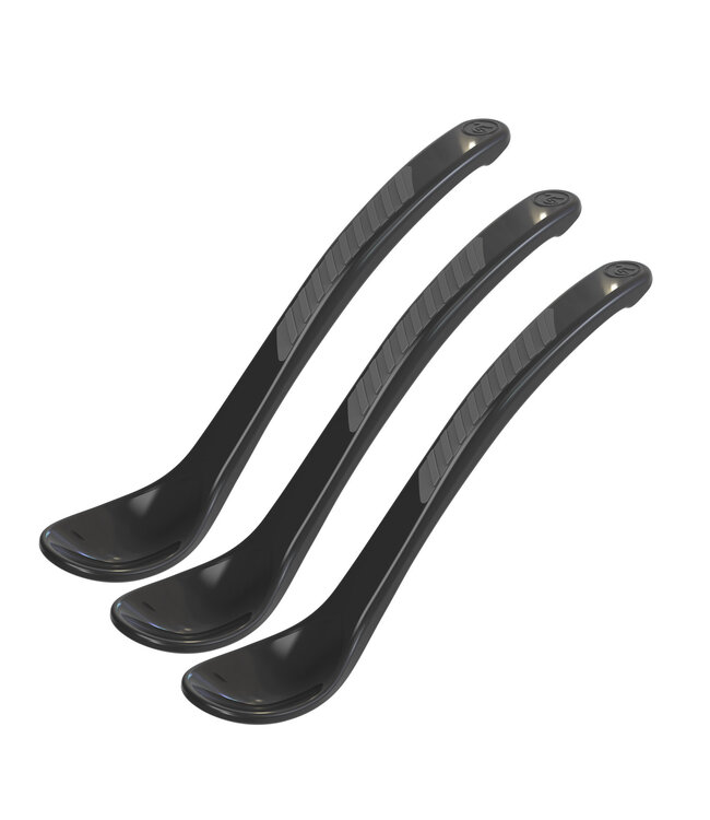 Twistshake Twistshake - Lepel 3 Stuks Black