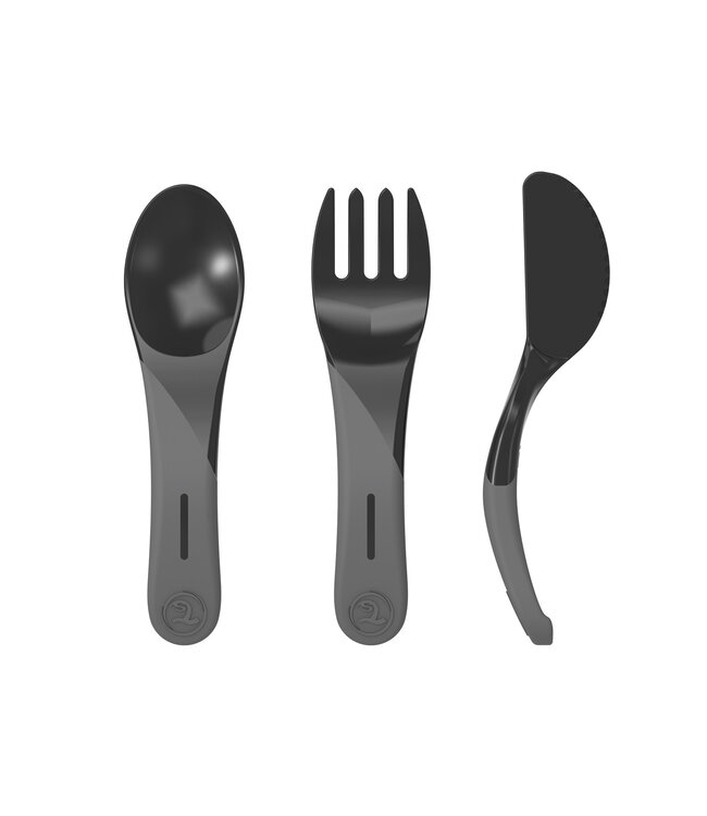 Twistshake Twistshake - Bestek 6M+ Zwart