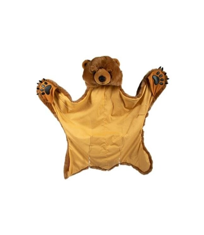 Wild & Soft Wild & Soft - Vermomming licht bruine beer