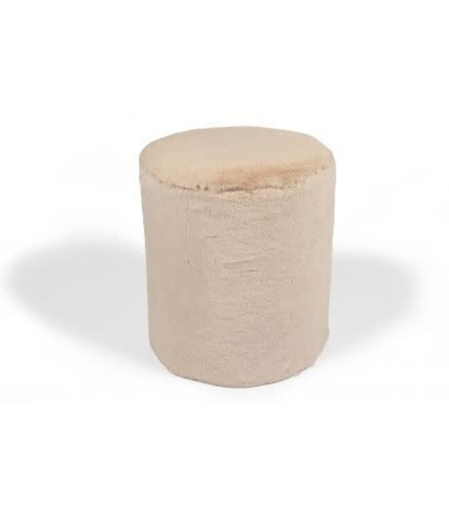 Wild & Soft Wild & Soft - Poef vanilla cream medium