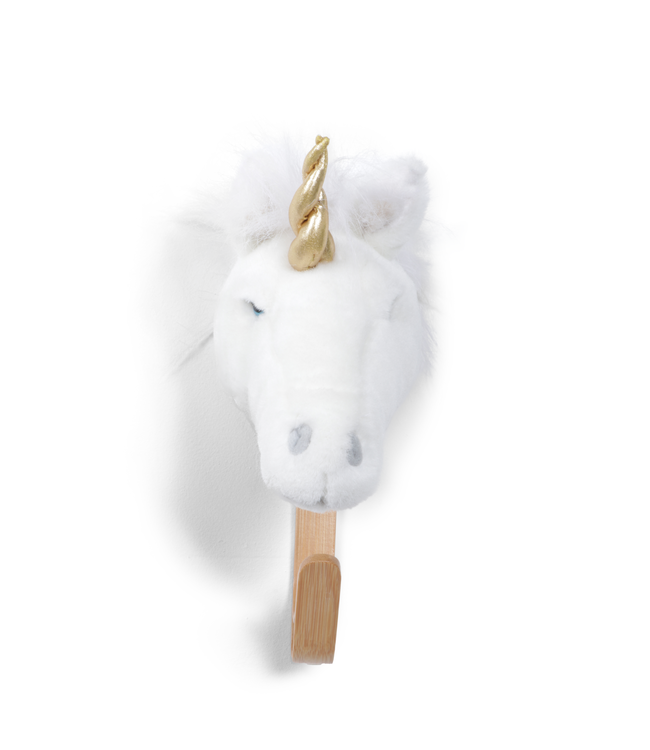 Wild & Soft Wild & Soft - Kapstok witte eenhoorn m/doos